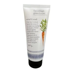 Cottage Greenhouse Carrot & Neroli Fine Salt Scrub Margot Elena 284g 10oz